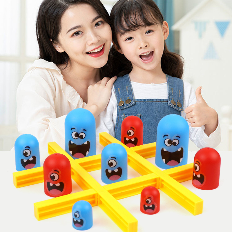 Party Games Juego - Tic-Tac Toe Masa Oyunu Bulmaca Oyuncakları