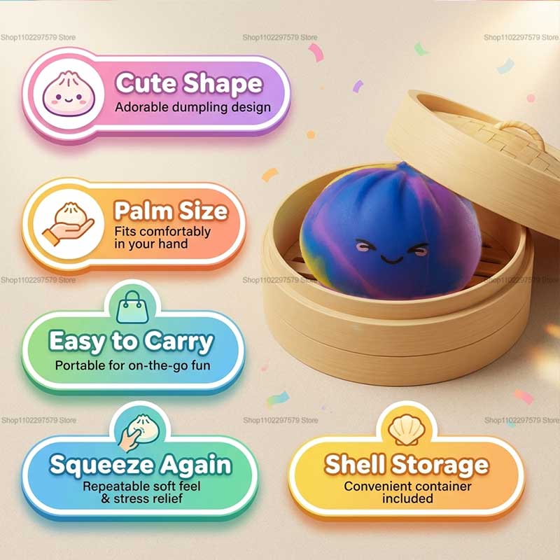 Party Games Mini - Yeni Gökkuşağı Oyuncağı, Buharlı Kutulu Sıkmalı
