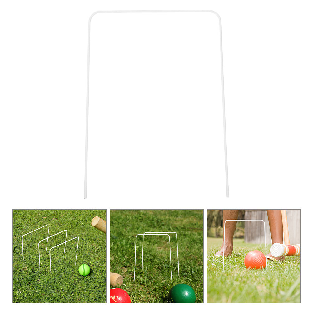 Croquet Set Lawn - 8 Parça Metal Kroket Çubukları Evrensel