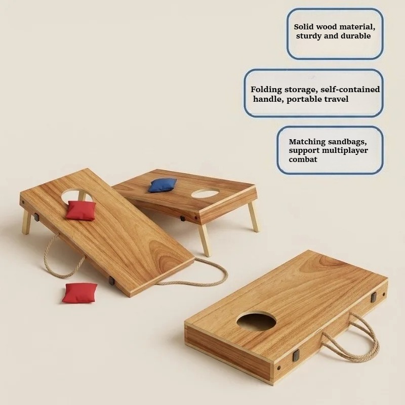 Premium Ahşap Katlanabilir Cor - Cornhole Board Set incelemesi ve fiyatı