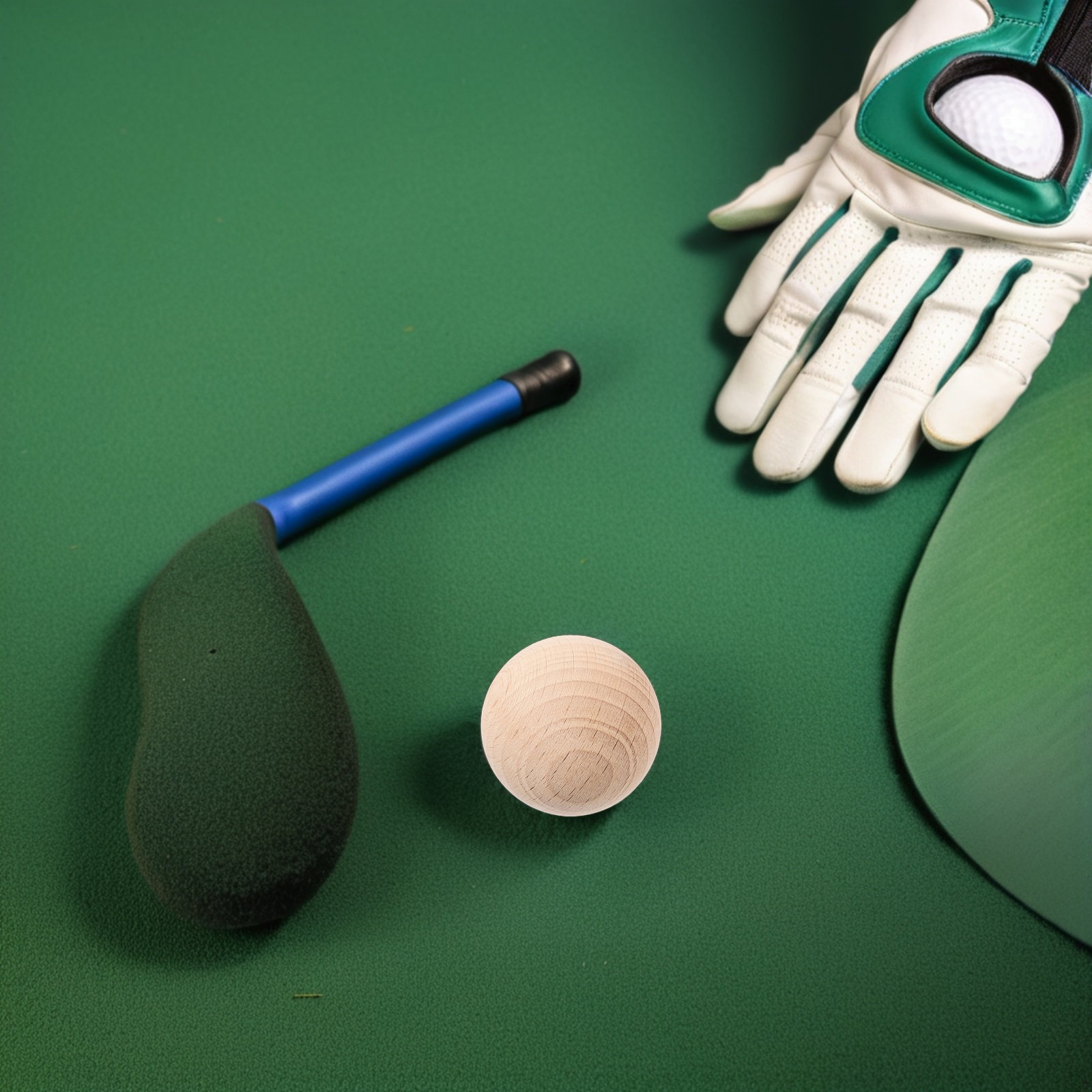 Doğal Sert Ahşap Top 7.5cm Kro - Croquet Set Lawn incelemesi ve fiyatı