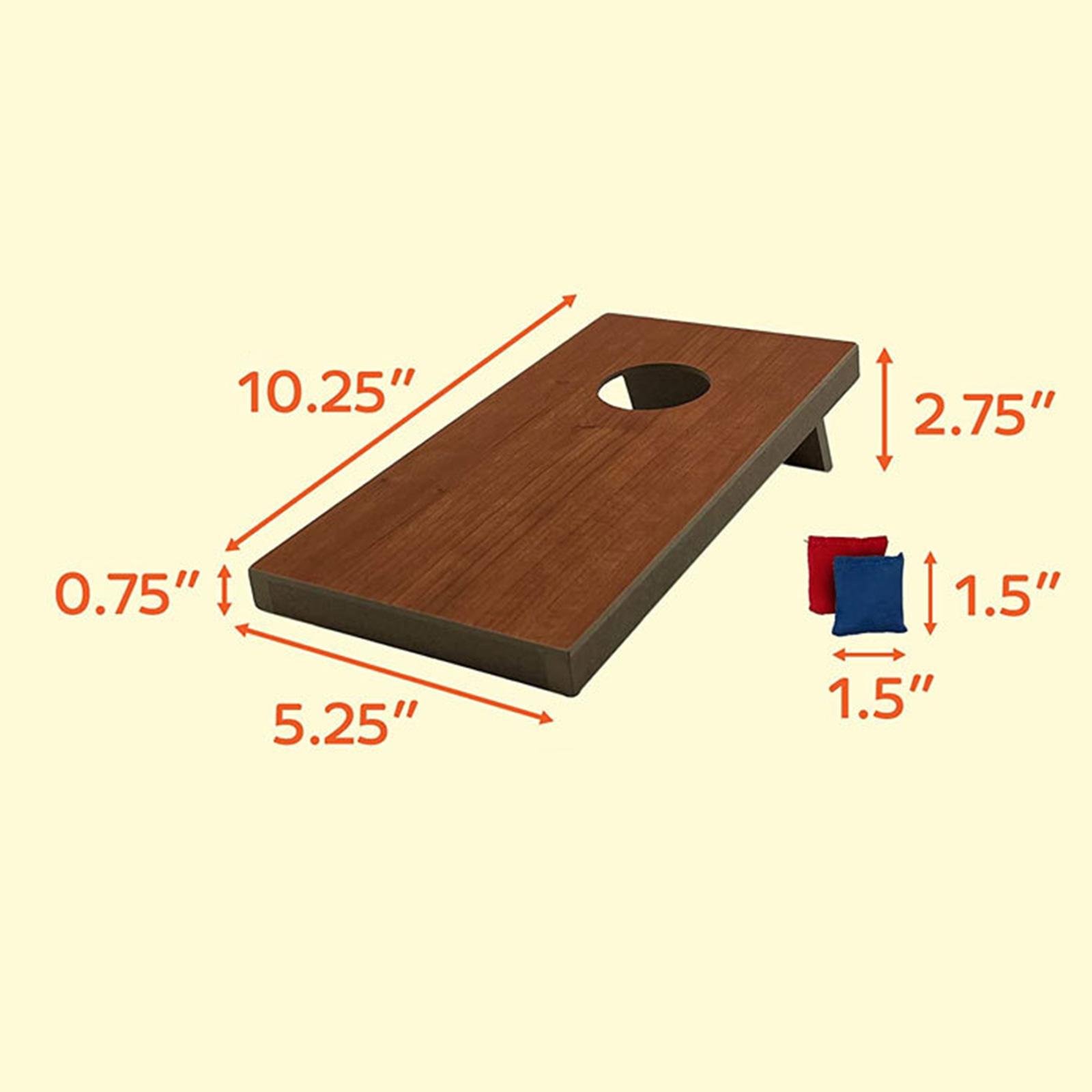 2 Adet Taşınabilir Mini Masaüs - Cornhole Board Set incelemesi ve fiyatı