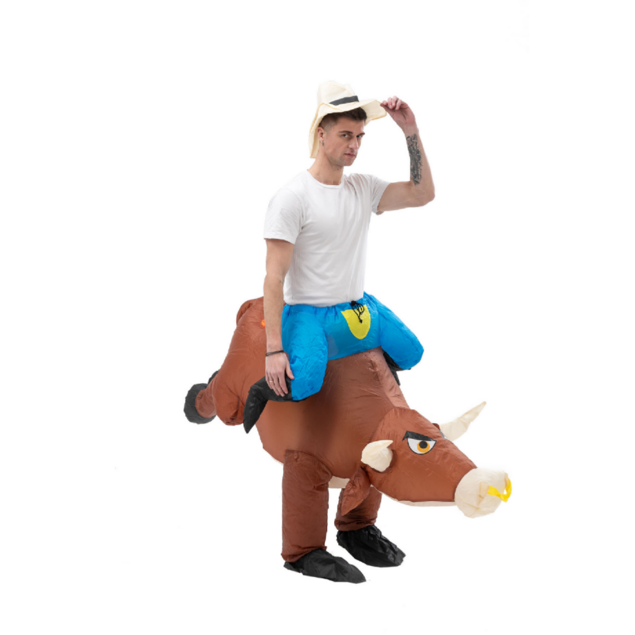 Eğlenceli Şişme Kovboy Kostüm  - Party Games In Spanish incelemesi ve fiyatı