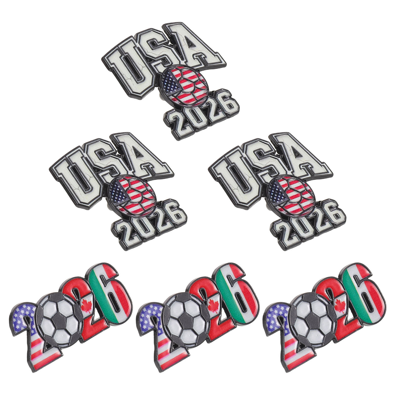6 Adet Futbol Yaka İğnesi Meta - Party Games Usa incelemesi ve fiyatı