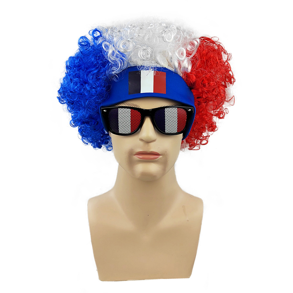 ABD Bayrağı Afro Peruk + Güneş - Party Games Usa incelemesi ve fiyatı