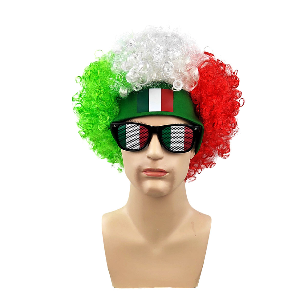 ABD Bayrağı Afro Peruk + Güneş - Party Games Usa incelemesi ve fiyatı