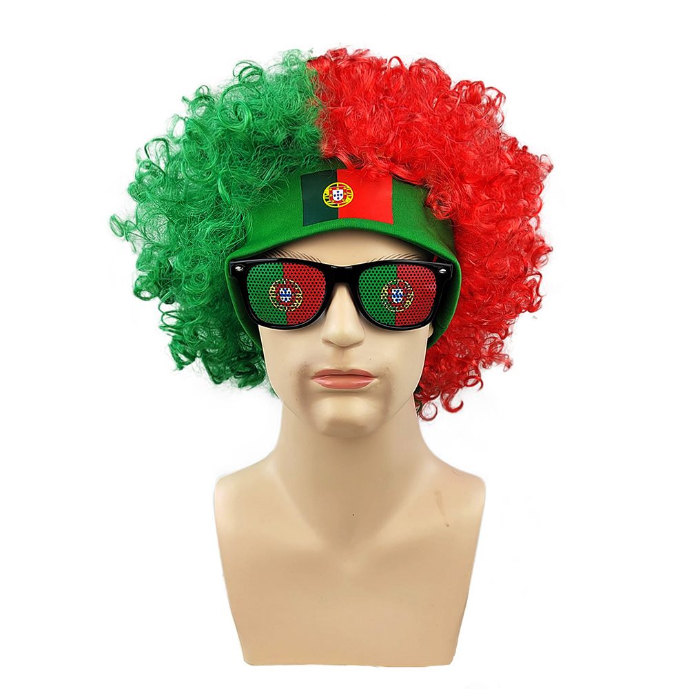 ABD Bayrağı Afro Peruk + Güneş - Party Games Usa incelemesi ve fiyatı