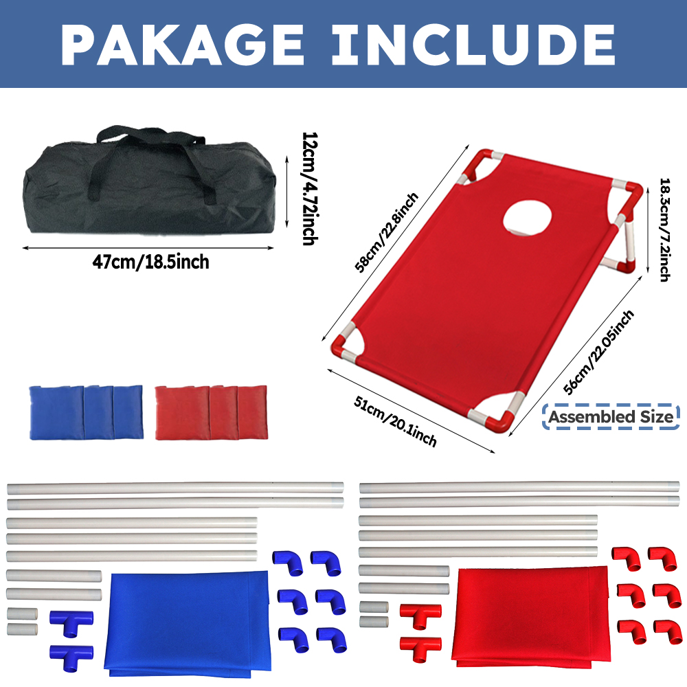 9 Parçalı Taşınabilir Cornhole - Cornhole Board Set incelemesi ve fiyatı