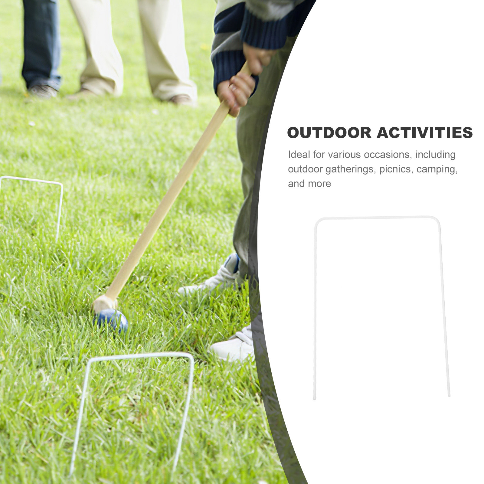 9 Parça Paslanmaya Dayanıklı D - Croquet Set Lawn incelemesi ve fiyatı