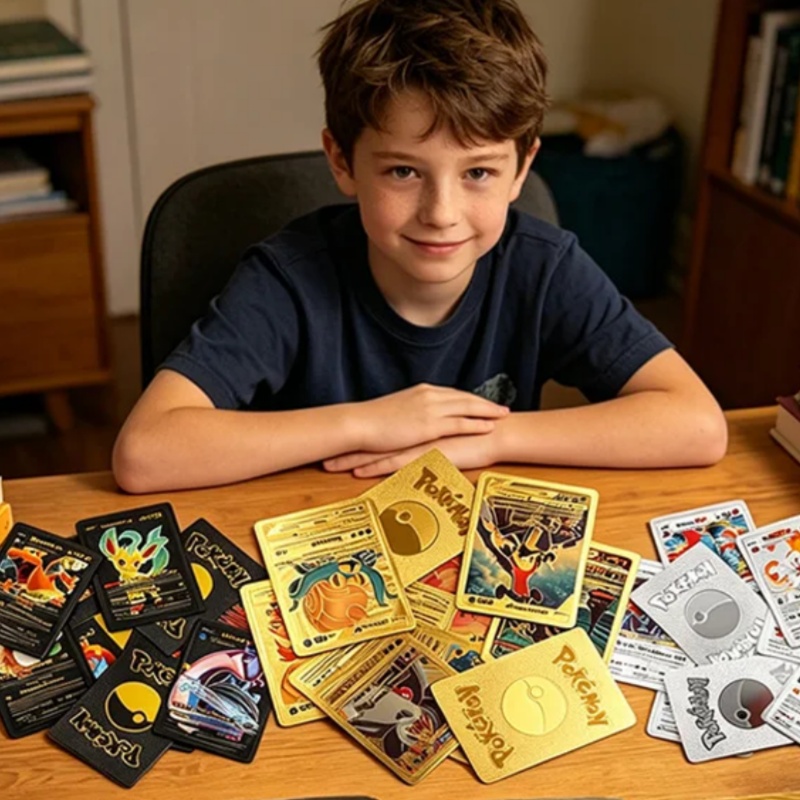 55 adet Pokemon kartları Vmax  - Party Games In Spanish incelemesi ve fiyatı